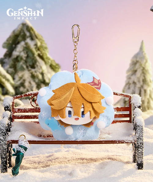 [Official Merch] Genshin Impact Leisurely Winter Plush Keychain
