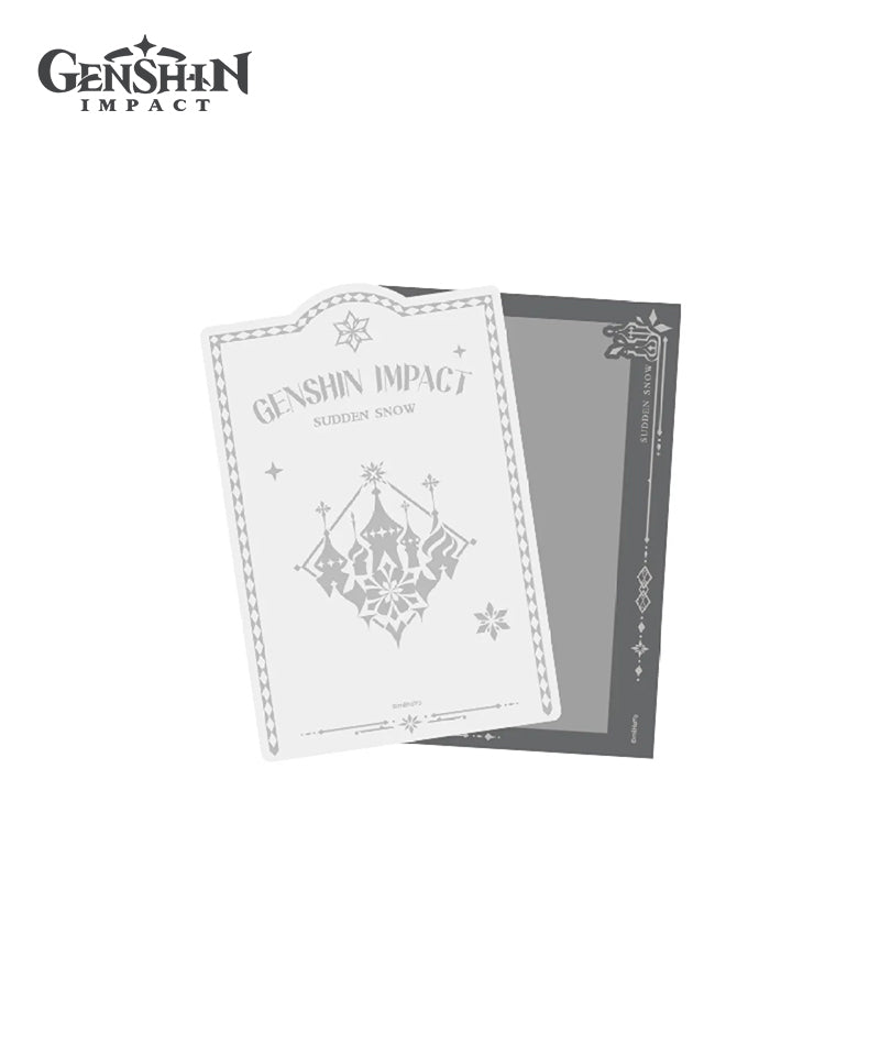 Genshin Impact Sudden Snow Series Collectible Card Set Blind Box