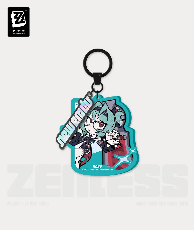 Zenless Zone Zero Ridu Series Flint Workshop Chibi Acrylic Keychain