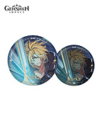 [Official Merch] Genshin Varka Another Prologue Badge & Postcard Set