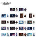 Genshin Impact Sudden Snow Series Collectible Card Set Blind Box