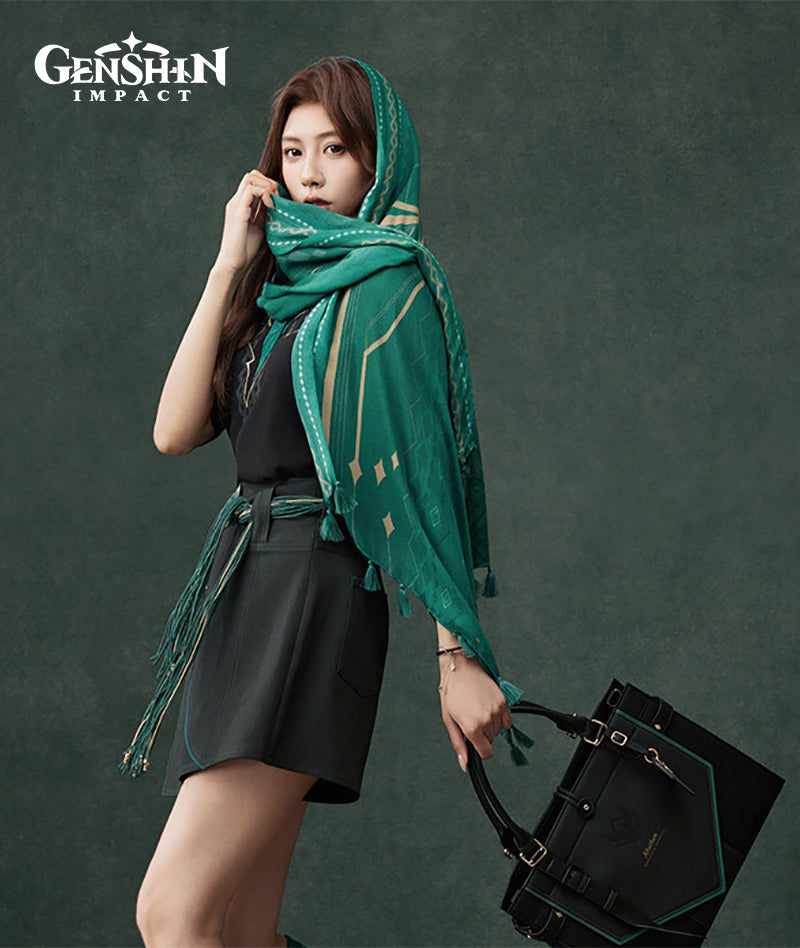 [Official Merch] Genshin Impact Alhaitham Impression Wrap Scarf
