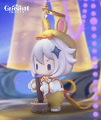 Genshin Impact Paimon Little Moon Rabbit Chibi Figure