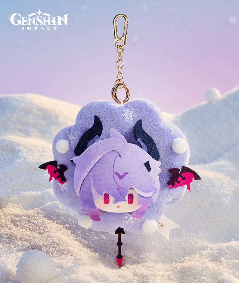 Genshin Impact Leisurely Winter Plush Keychain