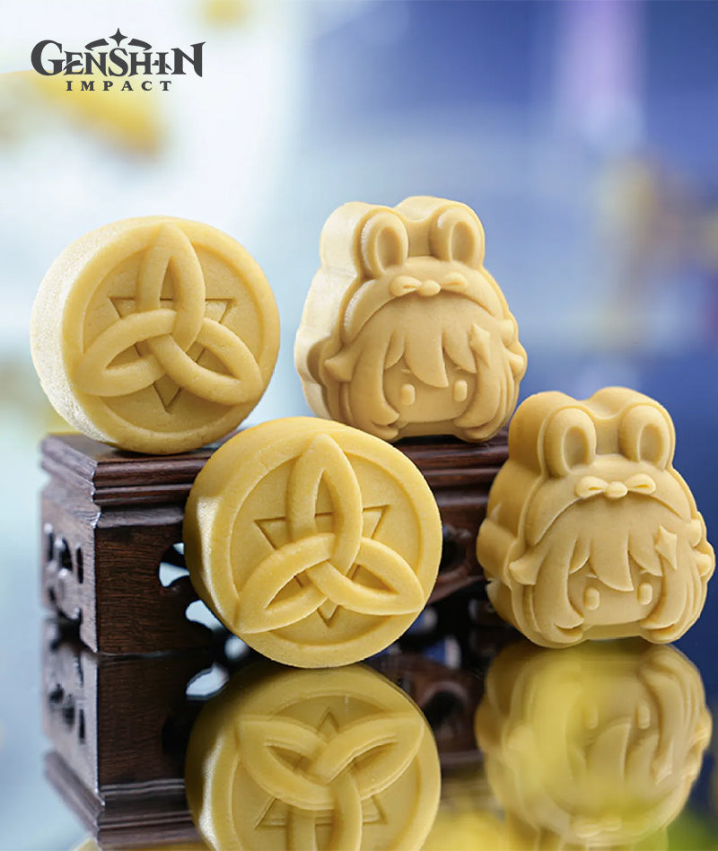 Genshin Impact Paimon Little Moon Rabbit Plush & Mid-Autumn Gift Box