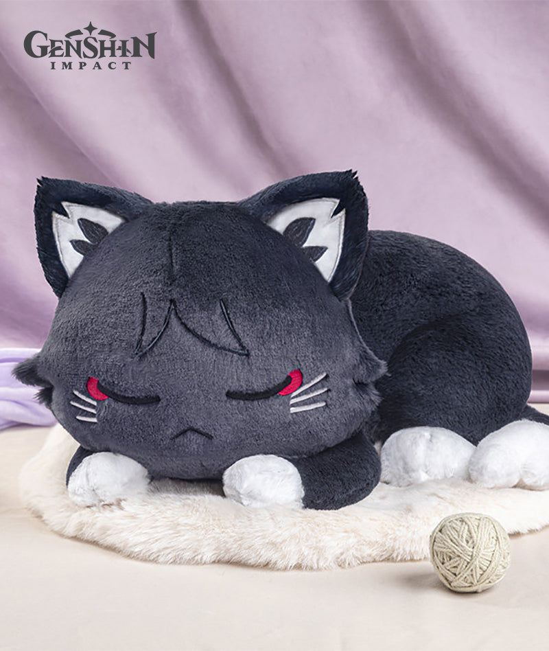 [Official Merch] Genshin Impact Scaramouche Cat From a Story Plush & Plush Keychain
