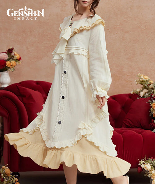 Genshin Impact Sandrone Nightgown with Nightcap