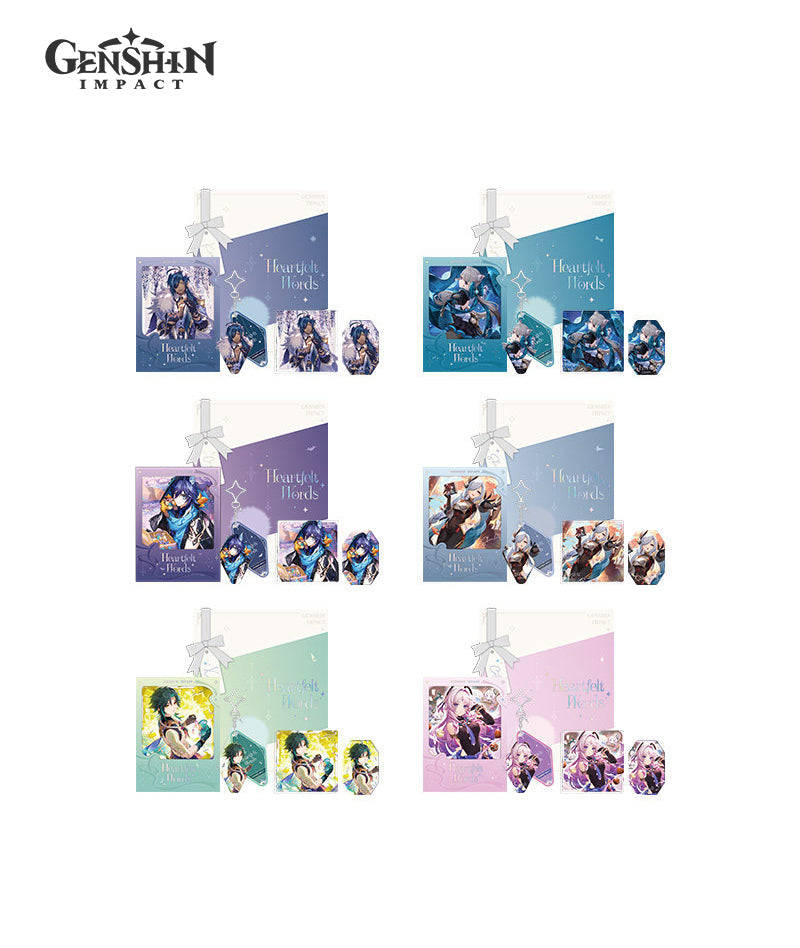 [Official Merch] Genshin Impact Heartfelt Words Themed Gift Box Vol. 2