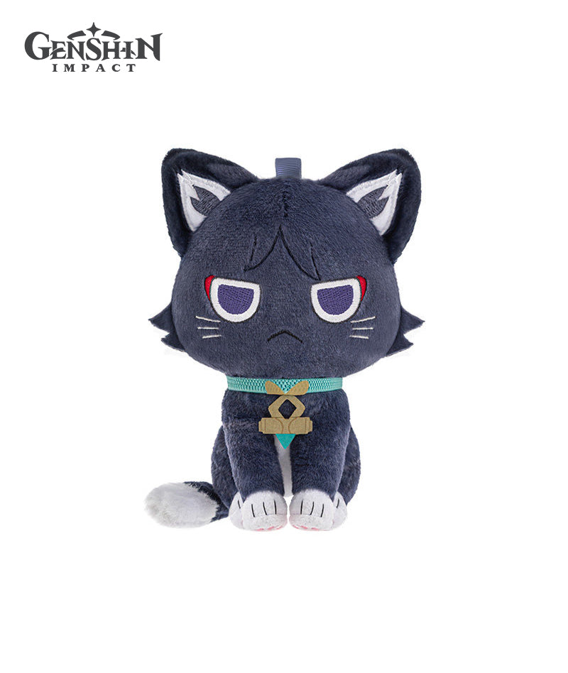 [Official Merch] Genshin Impact Scaramouche Cat From a Story Plush & Plush Keychain