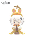 Genshin Impact Paimon Little Moon Rabbit Chibi Figure