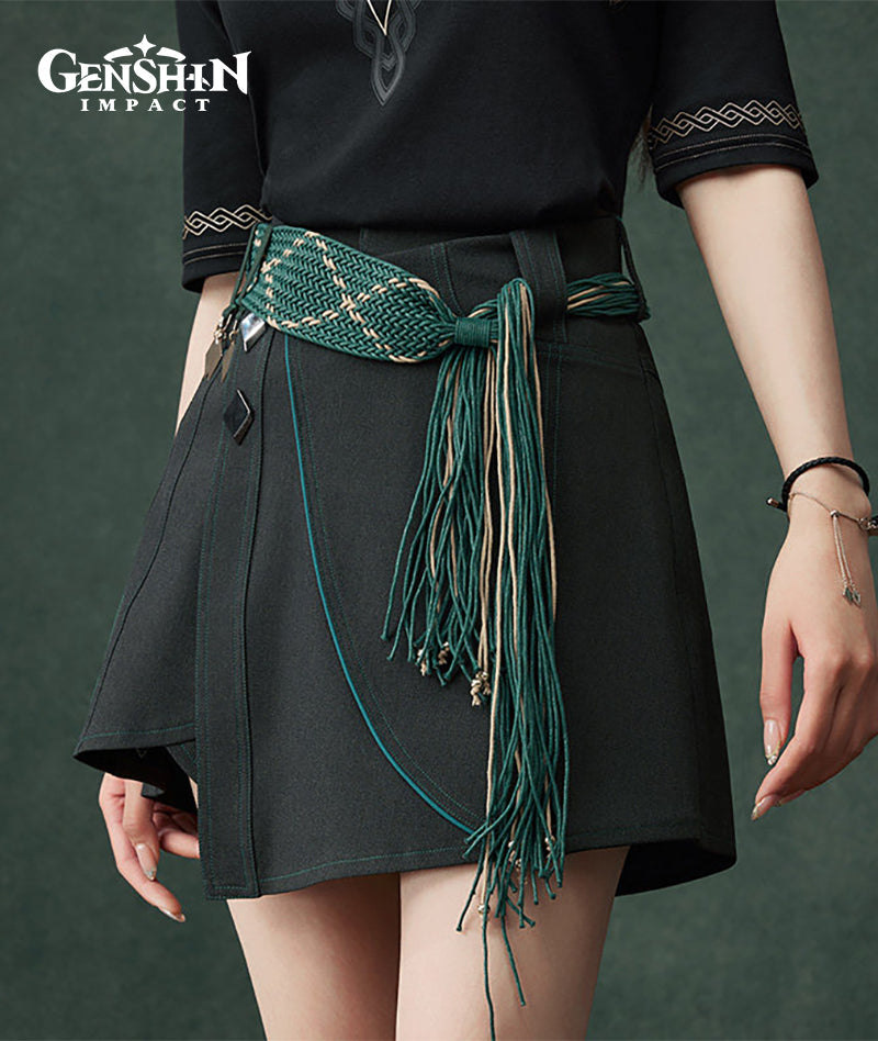 [Official Merch] Genshin Impact Alhaitham Impression Asymmetrical Skort
