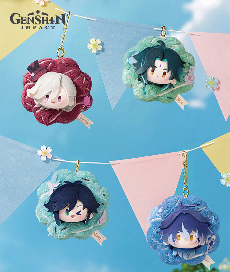 [Official Merch] Genshin Impact Spring Blossom Tales Wreath Plush Keychain