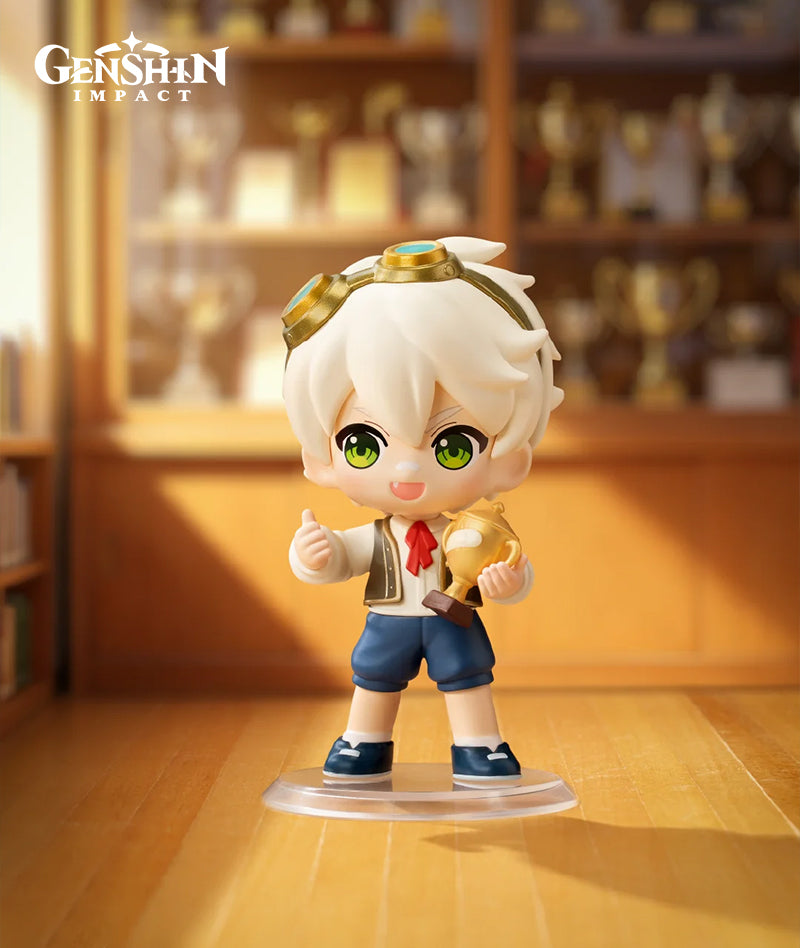 [Official Merch] Genshin Impact Pop Mart Academy's Light & Shadow Poetry Chibi Figure Blind Box