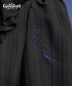 [Official Merch] Genshin Impact Furina Impression Clothing Long Sleeve Cinched Waist Shirt