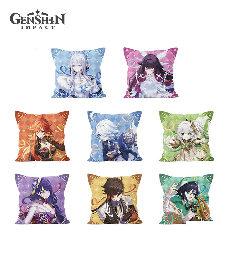 Genshin Impact 6th Anniversary Celebration Pillows