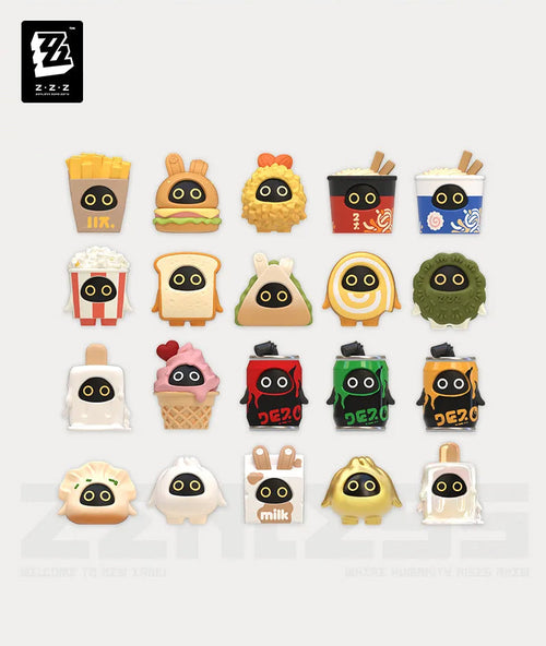 Zenless Zone Zero Bangboo Flavors Kindom Mini Figure Blind Box