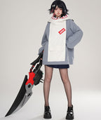 Zenless Zone Zero Sharkboo Bangboo Cosplay Hoodie