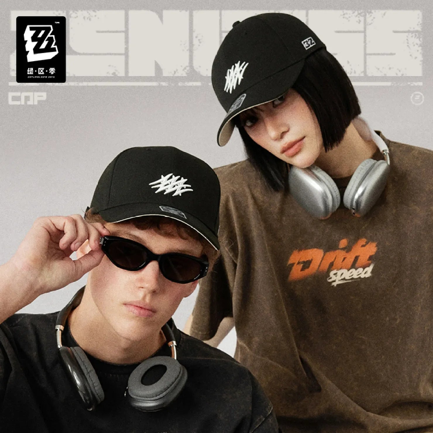[OFFICIAL] ZZZ STUDIO 2026 SS Bangboo Drift Speed Series Baseball Cap