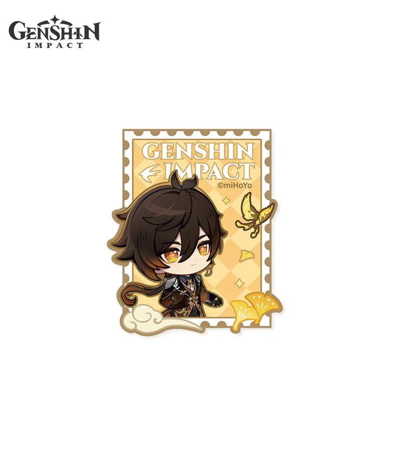 [Official Merch] Genshin Impact Teyvat Expo Collection: Toiletry Bag, Embroidered Patch & Luggage Tag