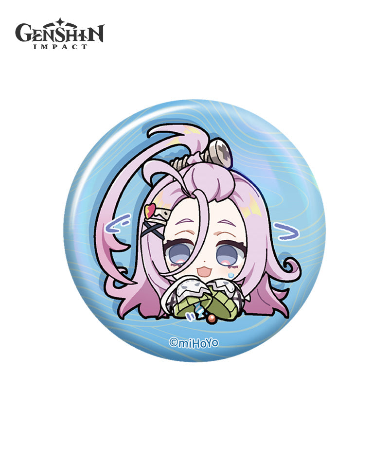 [Official Merch] Genshin Impact Nod-Krai Characters Chibi Expression Badges