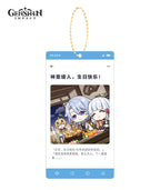 [Official Merchandise] Genshin Impact Characters Birthday Acrylic Charms
