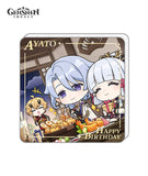 [Official Merchandise] Genshin Impact Characters Birthday Acrylic Fridge Magnets