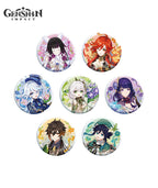 [Official Merch] Genshin Impact 5th Anniversary Character Badges