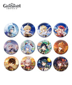 [Official Merchandise] Genshin Impact Theme Character Badge Vol. 1