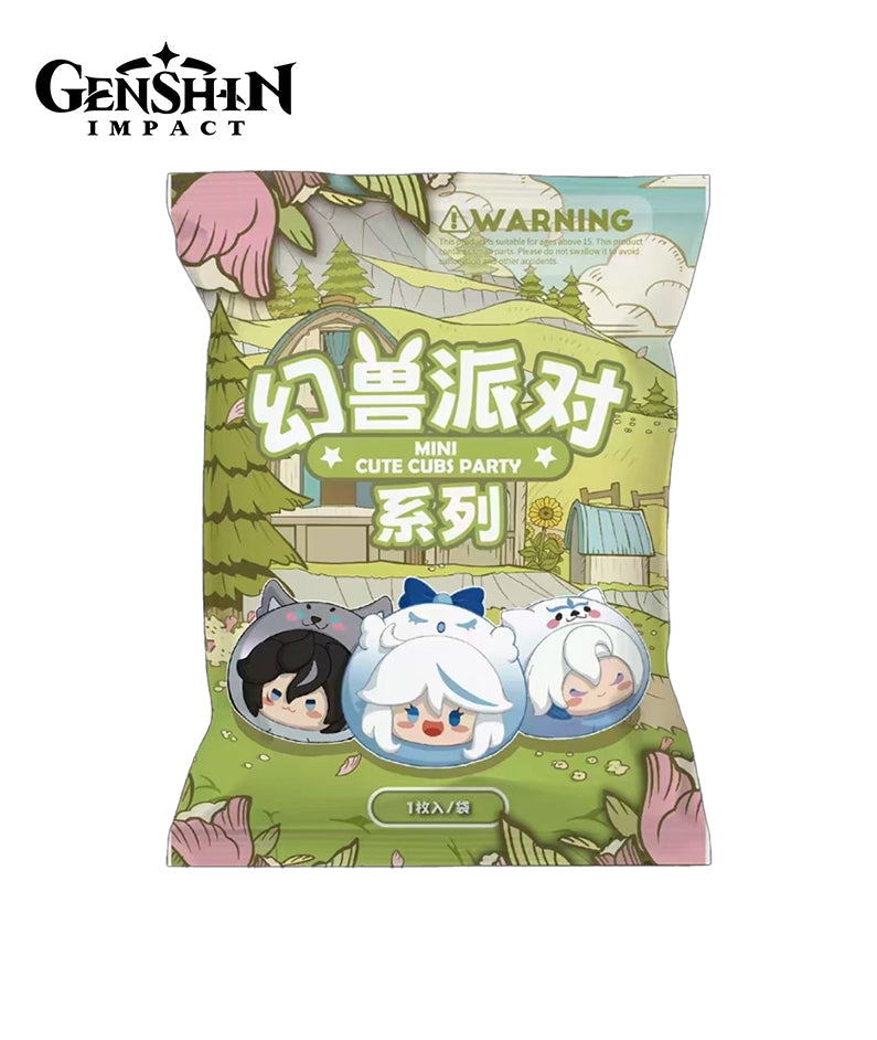 Genshin Impact Mini Cute Cubs Party Figure Blind Box