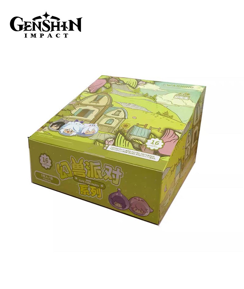 Genshin Impact Mini Cute Cubs Party Figure Blind Box