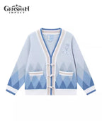 [Official Merchandise] Ganyu Theme Clothing Impression Series Knitted Cardigan