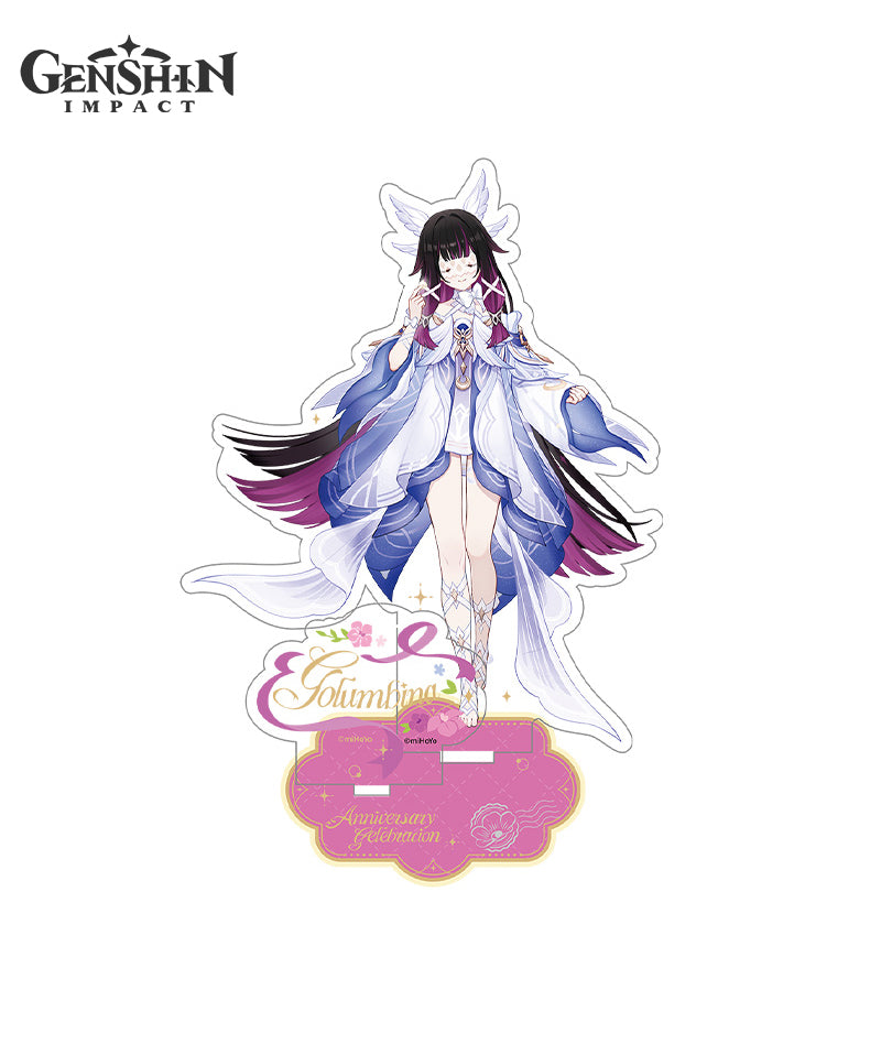 [Official Merch] Genshin Impact 5th Anniversary Character Standees