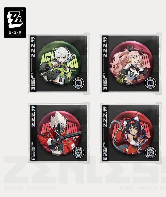 [Official Merchandise] Zenless Zone Zero Character Cards Badges Cunning Hares