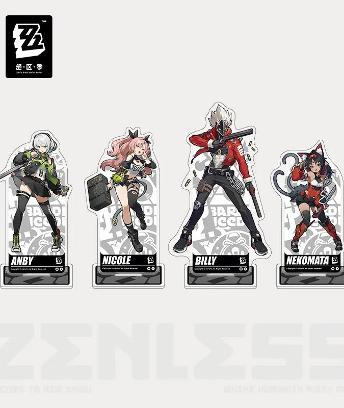 [Official Merchandise] Zenless Zone Zero Character Cards Acrylic Stand Cunning Hares