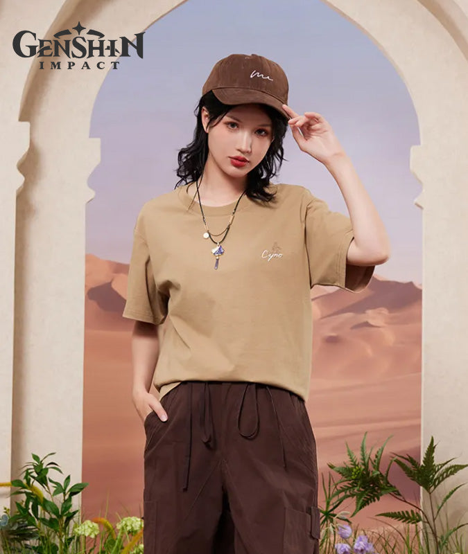 [Official Merchandise] Cyno Impression T-Shirt Of Forest and Sand Clothing