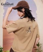 [Official Merchandise] Cyno Impression T-Shirt Of Forest and Sand Clothing