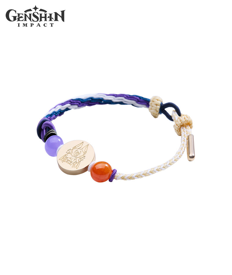 [Official Merch] Genshin Impact Character Beaded Woven Bracelet