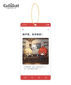 [Official Merchandise] Genshin Impact Characters Birthday Acrylic Charms