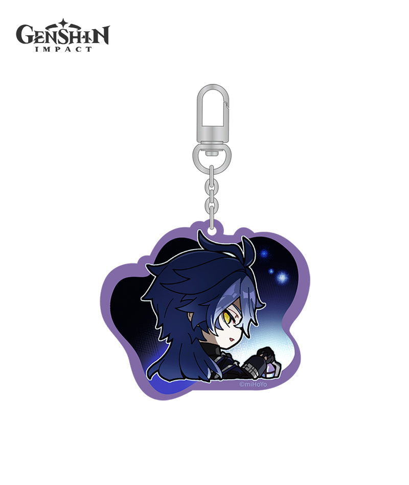 [Official Merch] Genshin Impact Nod-Krai Characters Chibi Expression Acrylic Keychains