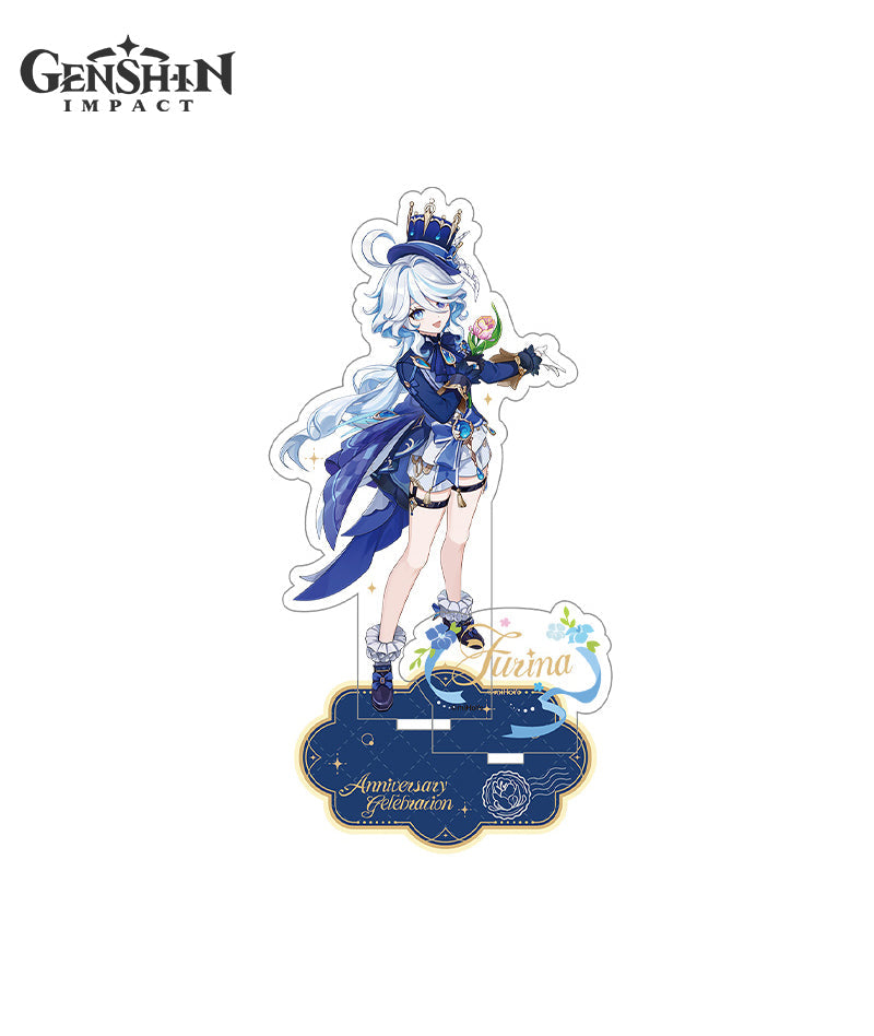 [Official Merch] Genshin Impact 5th Anniversary Character Standees