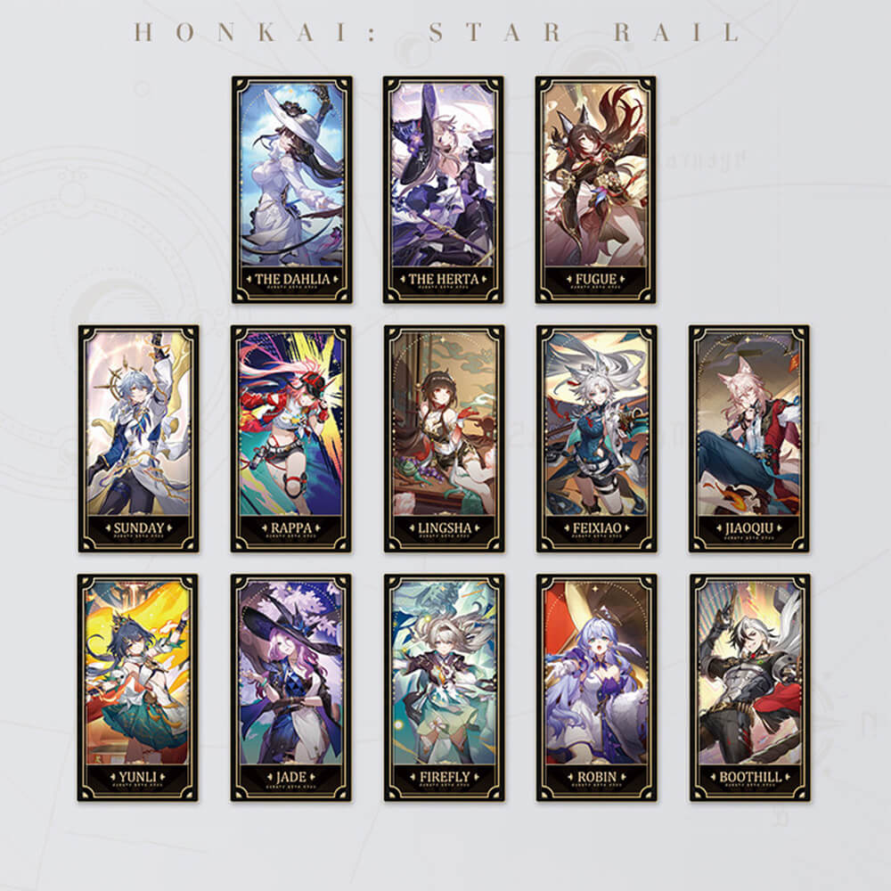Honkai: Star Rail: 2nd Anniversary Collectible Card Blind Box Set A
