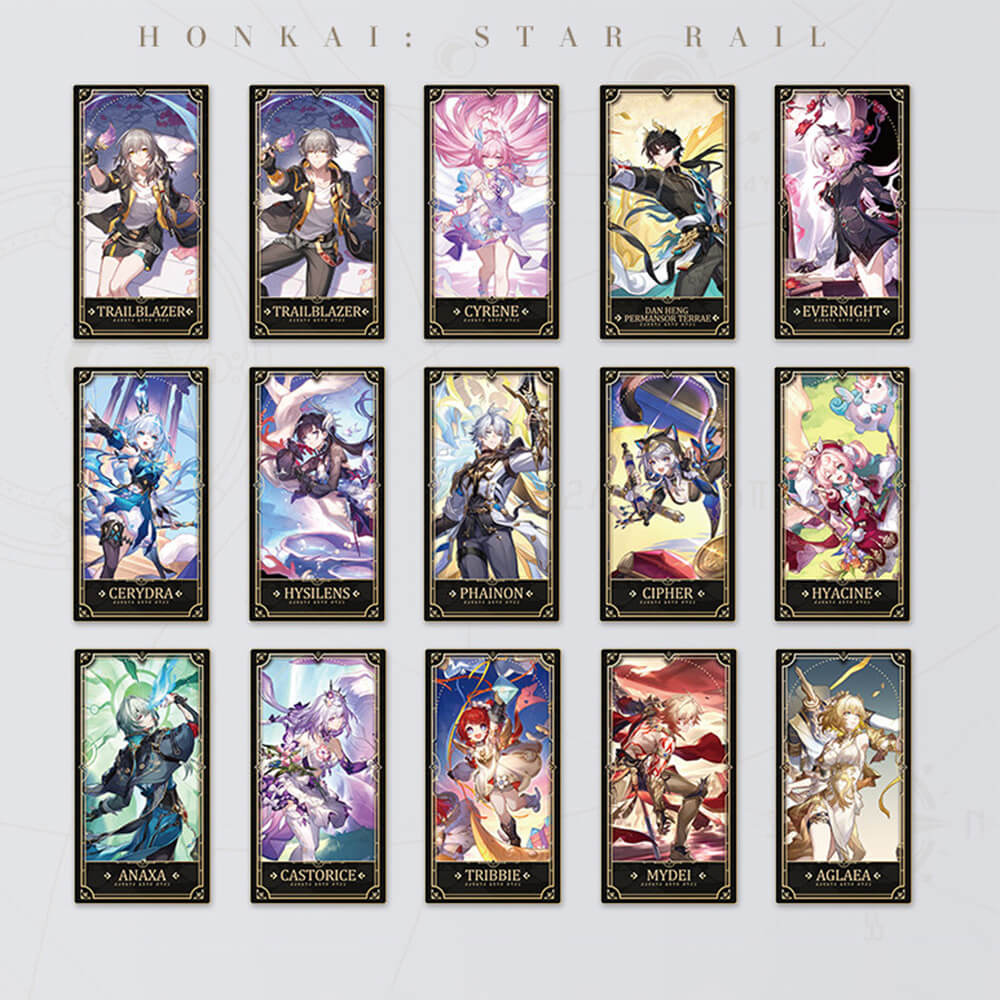 Honkai: Star Rail: 2nd Anniversary Collectible Card Blind Box Set B