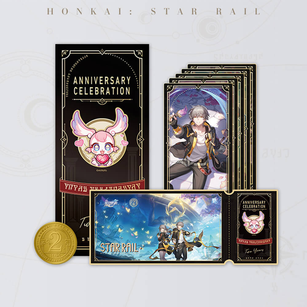 Honkai: Star Rail: 2nd Anniversary Collectible Card Set