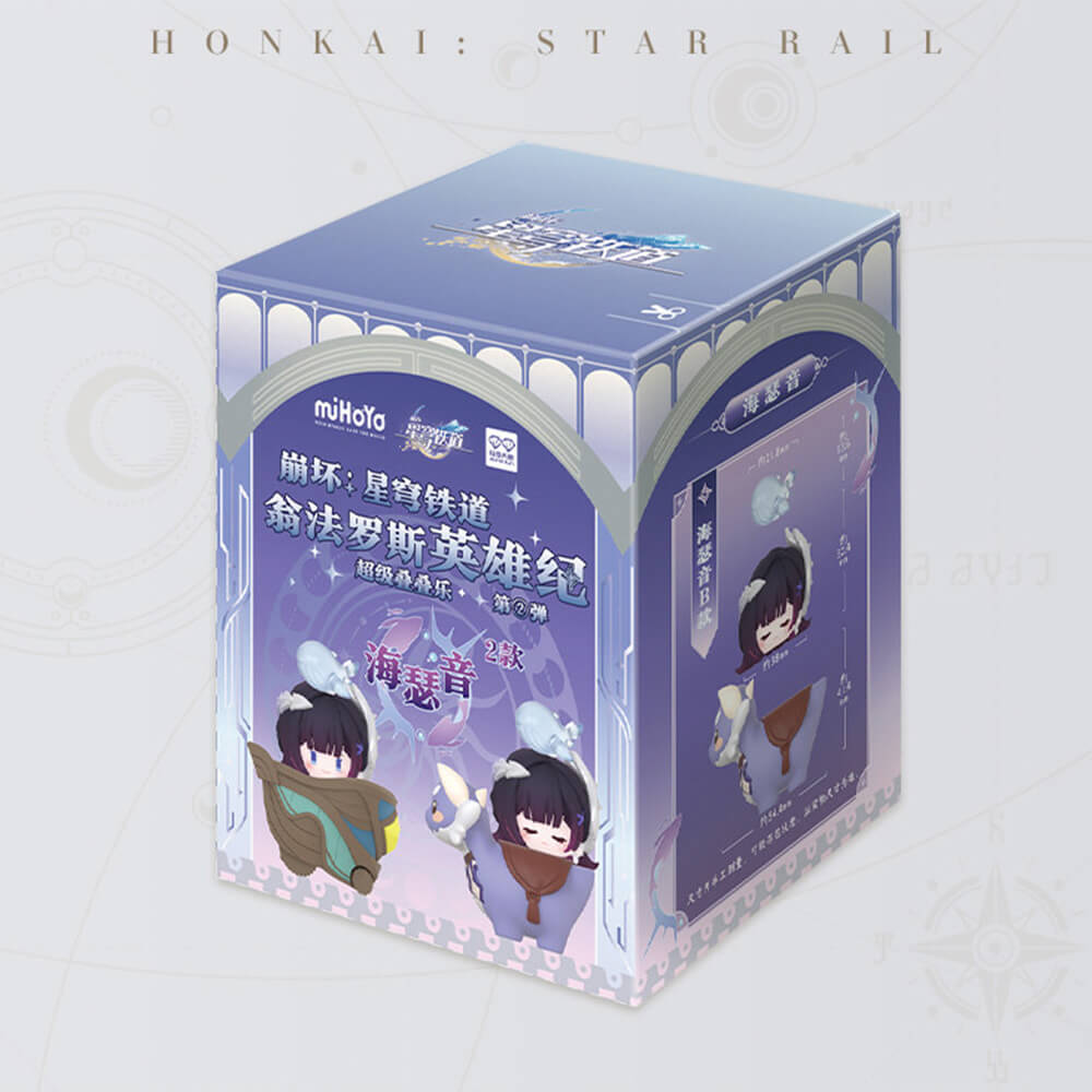 【 Pre order 】Amphoreus’ Saga of Heroes Stacking Toys Vol.2