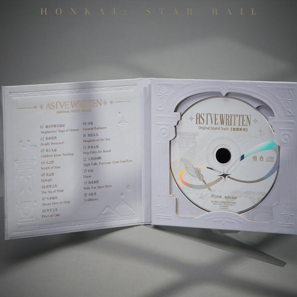 Honkai: Star Rail As I've Written Series OST Vinyl Gift Box