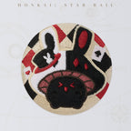 Honkai: Star Rail Bunny Mushroom and Mushroom Ghost Series Embroidery Badge