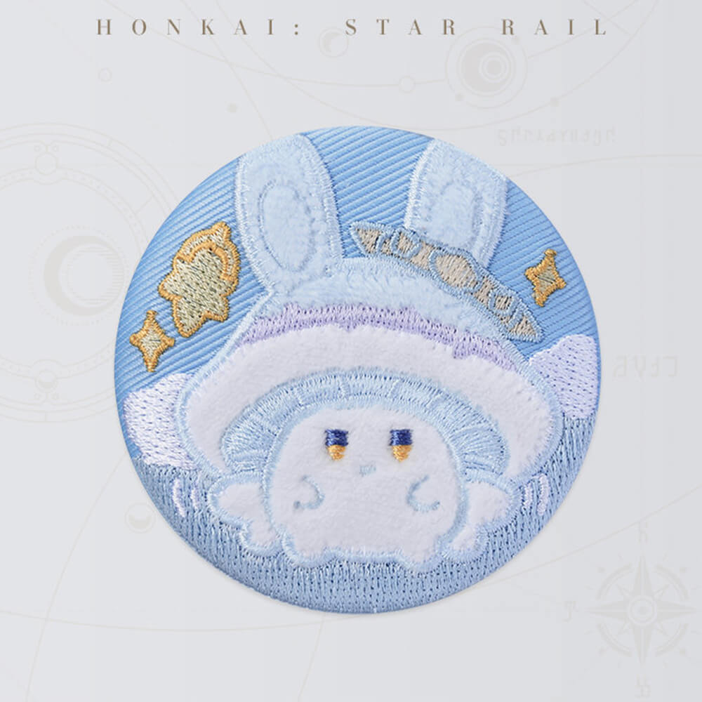【 Pre order 】Bunny Mushroom and Mushroom Ghost Series Embroidery Badge