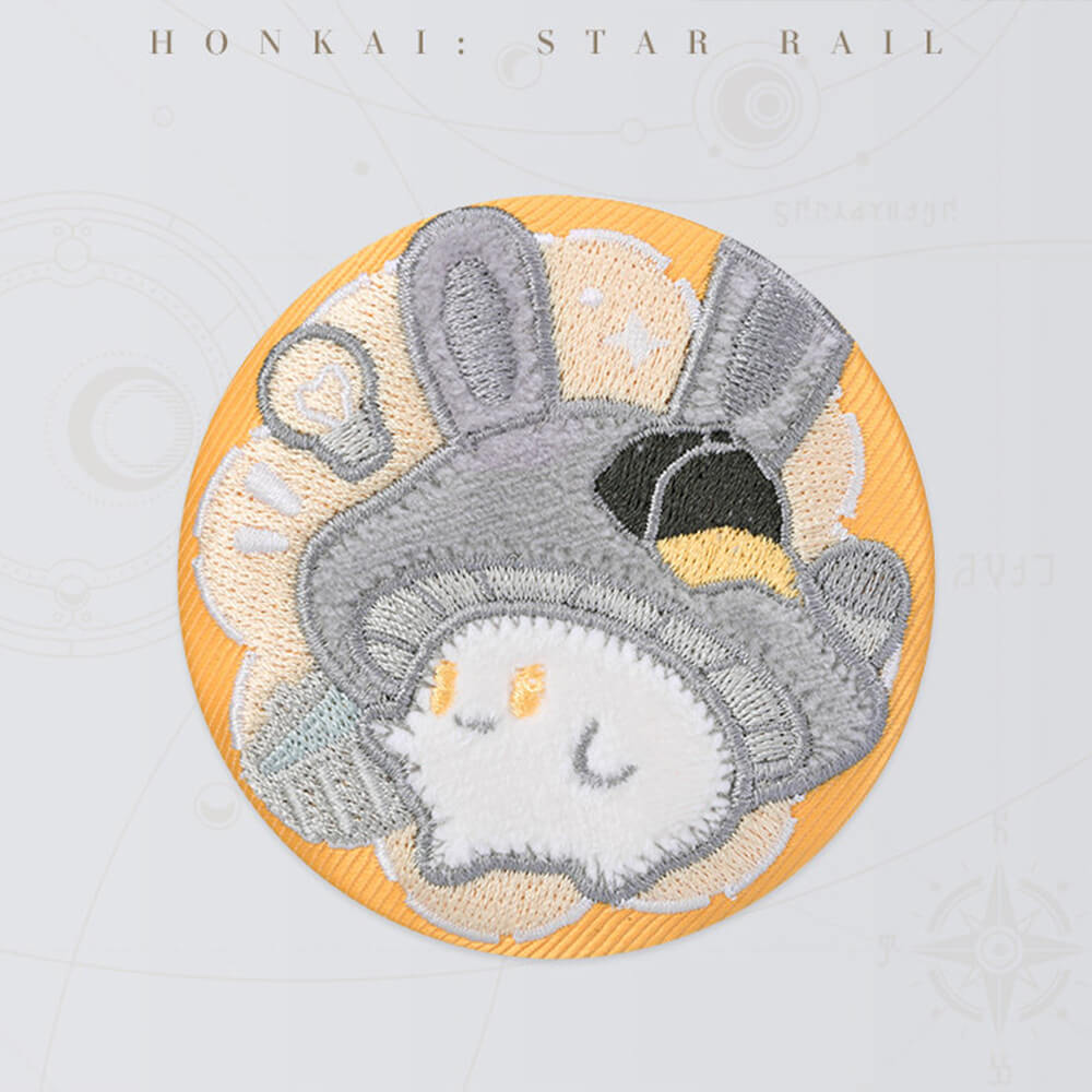 【 Pre order 】Bunny Mushroom and Mushroom Ghost Series Embroidery Badge