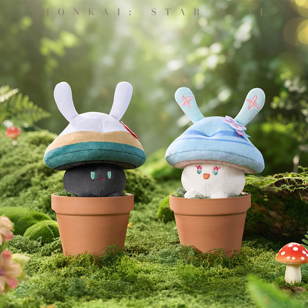 Honkai: Star Rail: Bunny Mushroom and Mushroom Ghost Series Plush Doll Vol.2