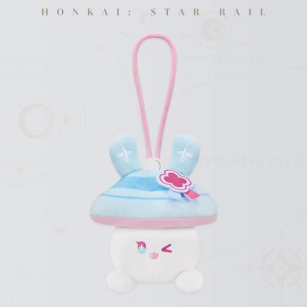 Honkai: Star Rail: Bunny Mushroom and Mushroom Ghost Series Plush Earphone Case